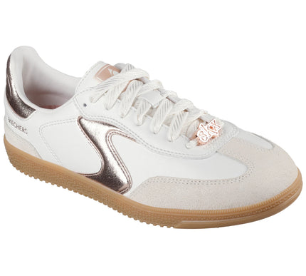 SKECHERS Hotshot Cool Glow White Rosegold Sneaker Women's sizes 5-11/NEW!!!