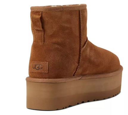 UGG Classic Mini Platform Chestnut Boot Bootie Women's US sizes 5-12/NEW!!!