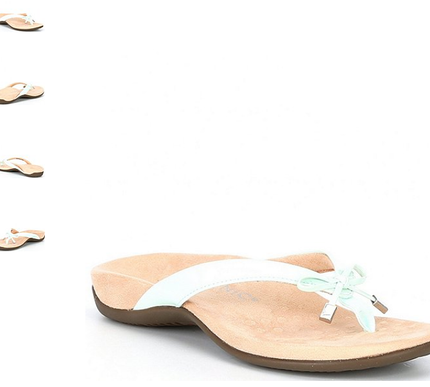 Vionic Bella Seafoam Toe-Post Sandal Flip Flop Women's sizes 5-12 NEW!!!