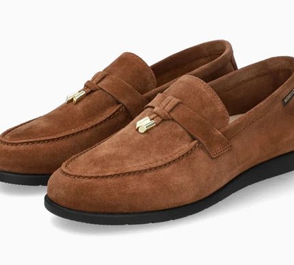 Mephisto Valenza Brown Suede Penny Loafer Shoe Womens Sizes 6-11 NEW