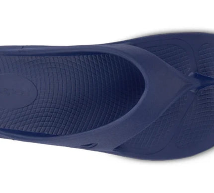 OOFOS OOriginal Thong Sandal Navy Mens and Womens Sizes M3/W5-M13/W15 NEW