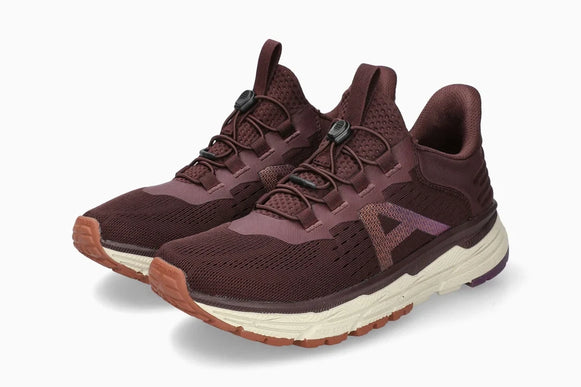 Mephisto Allrounder Terra Dark Bordeaux Outdoor Walking Shoe Womens Sizes 6-11