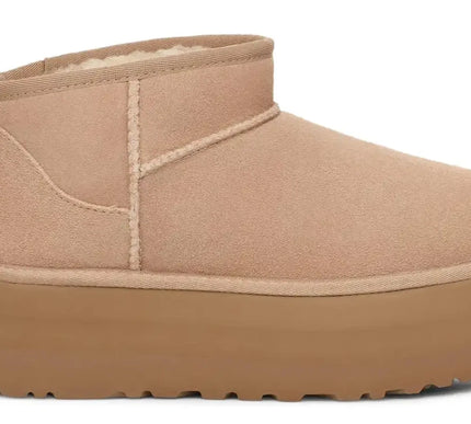 UGG Classic Ultra Mini Platform Sand Boot Bootie Women's US sizes 5-12-NEW