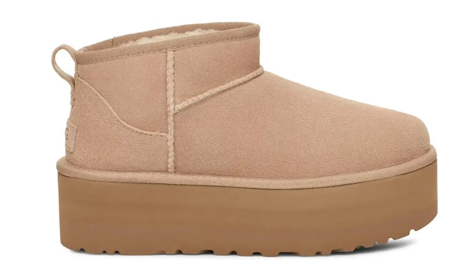 UGG Classic Ultra Mini Platform Sand Boot Bootie Women's US sizes 5-12-NEW