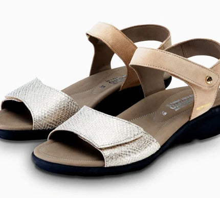 Mephisto Pattie Beige Strappy Comfort Sandal Womens Sizes 35-42 NEW