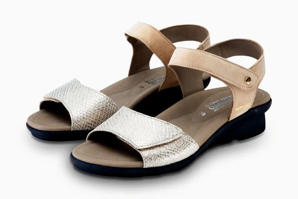 Mephisto Pattie Beige Strappy Comfort Sandal Womens Sizes 35-42 NEW
