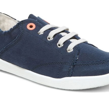 Vionic Pismo Navy Casual Canvas Sneaker Women sizes 5-11/NEW! MEDIUM