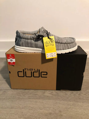 Hey Dude Wally Stretch Yin and Yang Sneaker Shoe Men's Sizes US 7-15/NEW!!!!