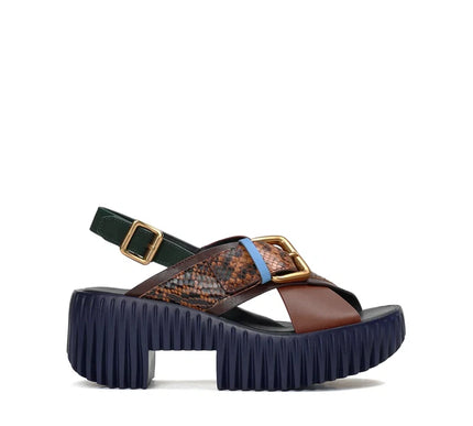 4CCCCEES Plia Juno Coffee Strappy Sandal Women's Sizes 36-41/6-11/NEW!!!