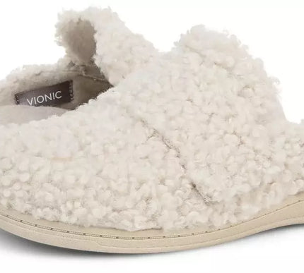 Vionic Gemma II Cream Mule Slipper Slip-On Arch Support Women sizes 5-13/NEW!!