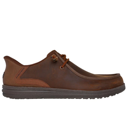 SKECHERS Melson-Edrick Brown RF Slip-ins Loafer Shoe Men's sizes 7-14/NEW!!