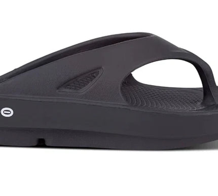 OOFOS OOriginal Thong Sandal Black Mens and Womens Sizes M3/W5-M13/W15 NEW