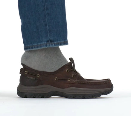 SKECHERS Knowlson Shore Thing Red Brown RF Slip-ins Shoe Men's sizes 7-14/NEW!!