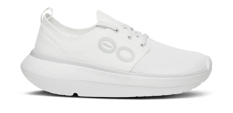 OOFOS OOmy Stride White Shoes Sneakers Womens Sizes W6-W11 NEW