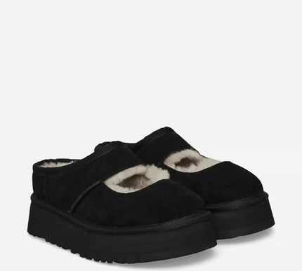 UGG Bea Mary Jane Black Platform Slipper Women's US sizes 5-11/NEW!!!