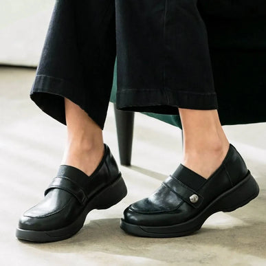 Alegria Janna Ink Leather Shoe Loafer Womens sizes 35-42 NEW