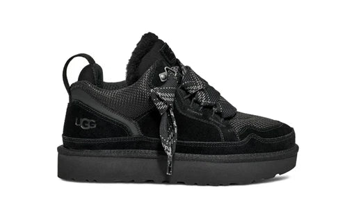 UGG Lowmel Black Suede Mesh Sneakers Womens sizes 6-10/NEW