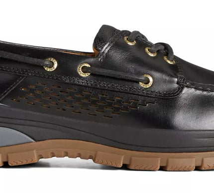 Sperry Gold Cup Billfish Plushwave Black Boat Shoe Men's sizes 7-13/NEW!!! WIDE