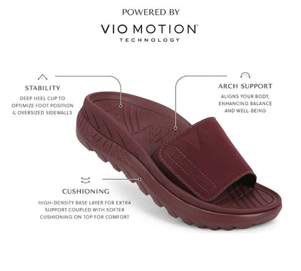 Vionic Rejuvenate Dark Khaki Recovery Slide Sandal Women's sizes 5-12/NEW!!!