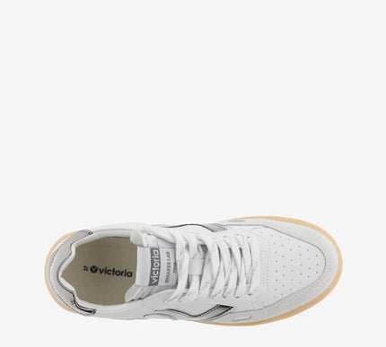 Victoria Berlin Effecto Acero Silver Sneaker Women EU sizes 37-41/US 6-10 NEW