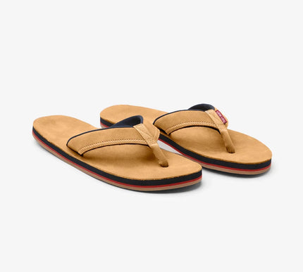 Hari Mari Pier Tan Flip Flops Mens US sizes 8-14 NEW