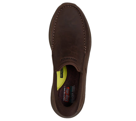 SKECHERS Pollard-Osgood Cocoa RF Slip-ins Loafer Shoe Men's sizes 7-14/NEW!!