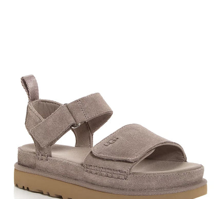 UGG Goldenstar Smoke Plume Suede Platform Sandal Women's US sizes 5-12-NEW