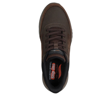 Skechers Slip-ins Arch Fit Orvan Moxley Cocoa Sneaker Shoes Mens sizes 7-14/NEW