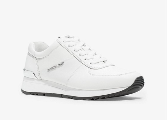 Michael Kors Allie Trainer Optic White Sneakers Women's sizes 6-10/NEW!!!