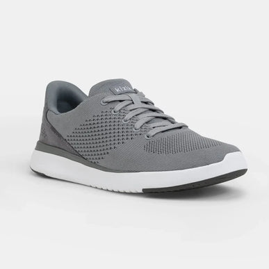 Kizik Lima Grey Knit Hands-Free Slip in Slip On Shoes Mens sizes 9-13