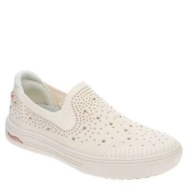 SKECHERS Arch Fit Arcade Off White Glitz Gal Sneaker Women's sizes 5-11/NEW!!!