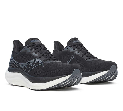Saucony Triumph 23 Black/White Running Shoe Men sizes 7-15 NEW!!!
