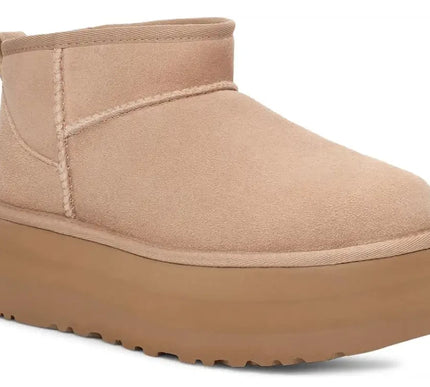 UGG Classic Ultra Mini Platform Sand Boot Bootie Women's US sizes 5-12-NEW