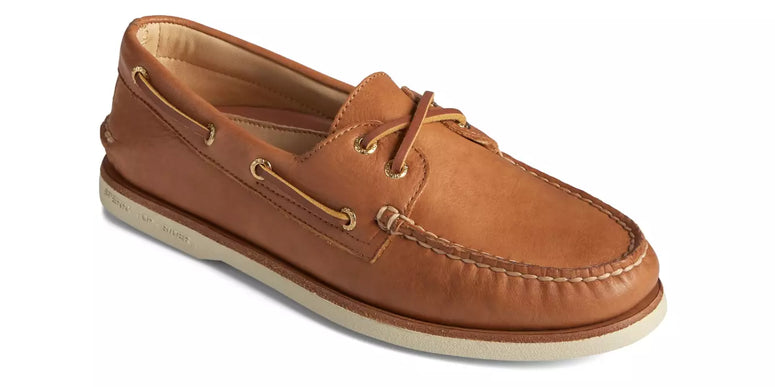 Sperry Gold Cup A/O 2-EYE Soft Tan Boat Shoe Men's US sizes 7-15/NEW!!!
