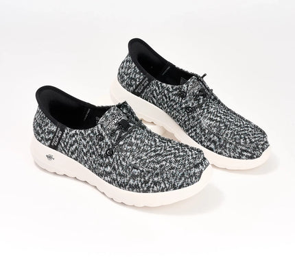 SKECHERS GO WALK Joy Halen Black White Sneaker Women's sizes 5-11/NEW!!!