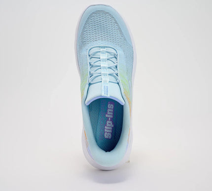 SKECHERS Slip-ins: GO WALK Flex -Nova Blue Multi Sneaker Womens sizes 5-11 NEW