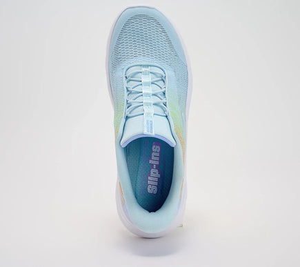 SKECHERS Slip-ins: GO WALK Flex -Nova Blue Multi Sneaker Womens sizes 5-11 NEW