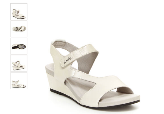Jambu Modena Pearl Wedge Sandal Women's sizes 6-10/NEW!!!