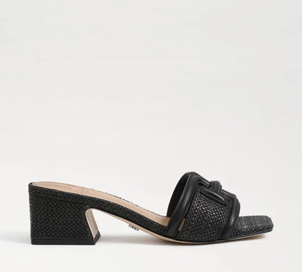 Sam Edelman Waylon Black Weave Slide Sandal Women's US sizes 6-10/NIB!!!