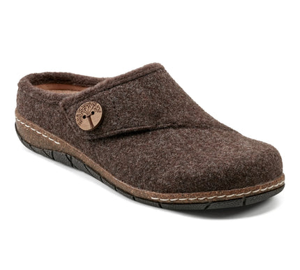Earth Ezra2 Dk Brown Round Toe Casual Slip-on Flat Clogs Womens sizes 6-10 NEW M