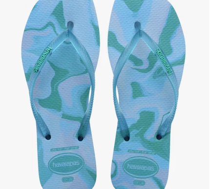 Havaianas Slim Square Jelly Lavender Flip Flop Sandal Women sizes 35-36-41-42