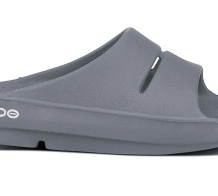 OOFOS OOahh Slide Sandal Slate Mens and Womens Sizes M3/W5-M13/W15 NEW