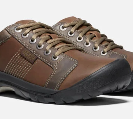 Keen Austin Chocolate Brown Lace-up Loafer Sneaker Shoe Men's 7-17/NEW!!!