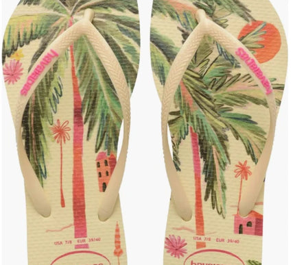 Havaianas Summer Bliss Buttercream Flip Flop Sandal Women sizes 35-36-41-42