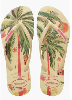 Havaianas Summer Bliss Buttercream Flip Flop Sandal Women sizes 35-36-41-42