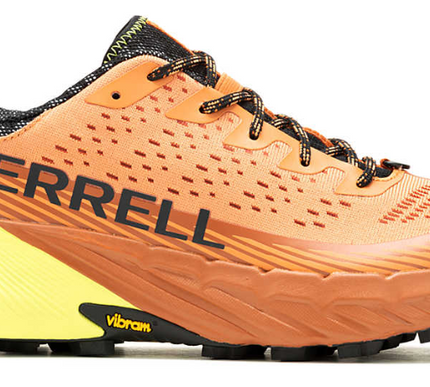 Merrell Agility Peak 5 Melon/Clay Trail Sneaker Shoe Men's US sizes 7-15/NEW!!!