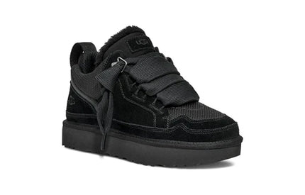 UGG Lowmel Black Suede Mesh Sneakers Womens sizes 6-10-NEW