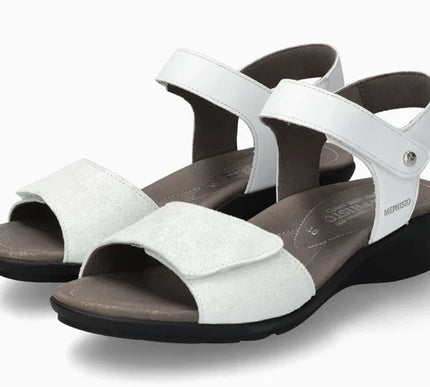 Mephisto Pattie White Strappy Comfort Sandal Womens Sizes 35-42 NEW