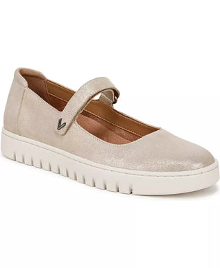 Vionic Uptown Mary Jane Gold Leather Loafer Women's sizes 5-13/NEW! MEDIUM