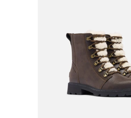 Sorel Lennox Lace Cozy Blackened Brown Boot Women's US sizes 6-11/NEW!!!